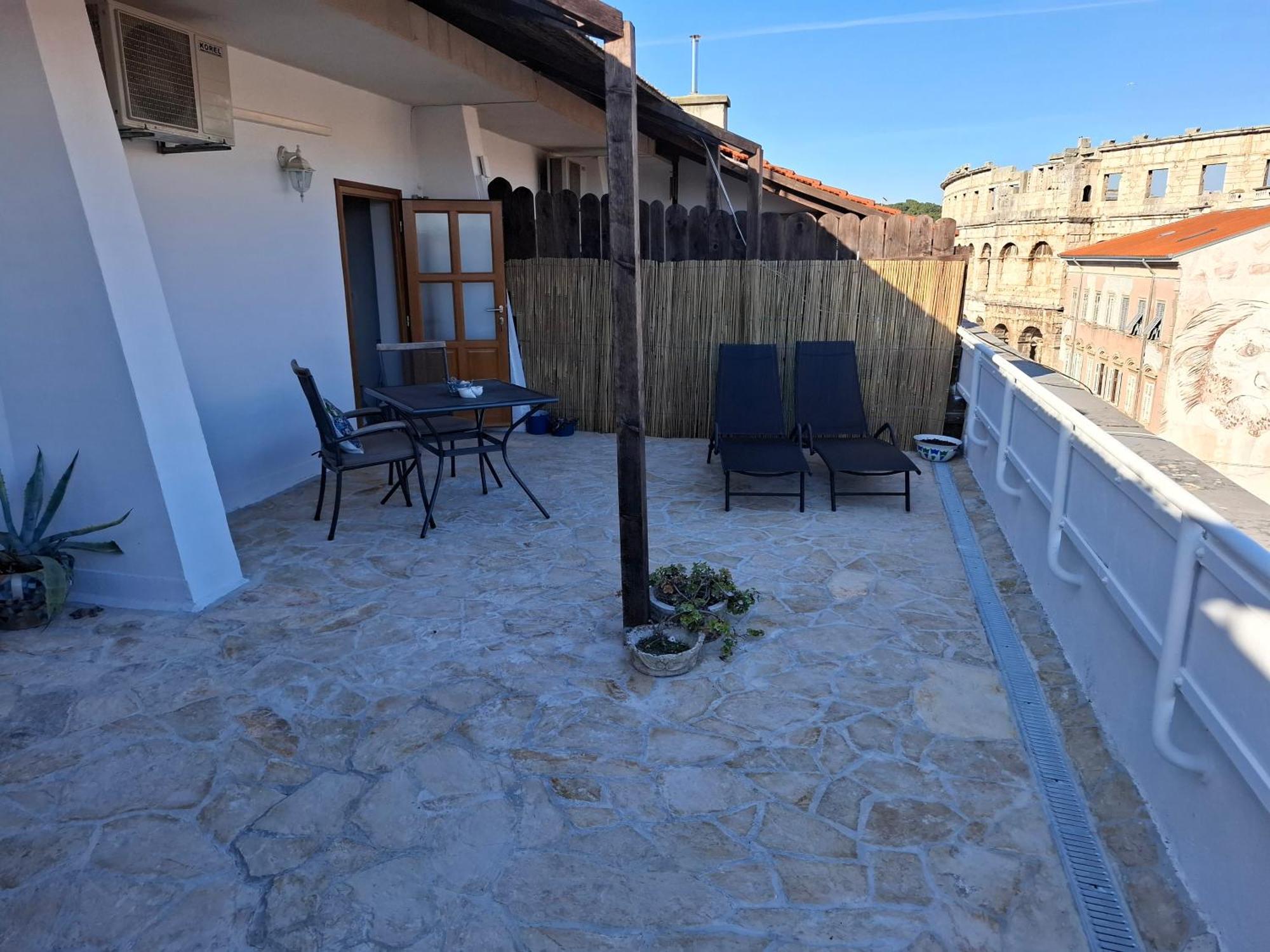 Terrace Dream View Over Amphitheatre Pula Exterior foto